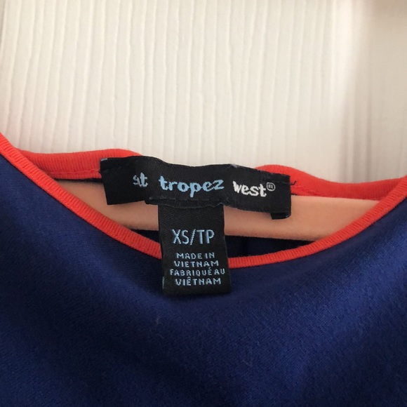 Saint Tropez West swing dress with bow tie - Picture 3 of 4